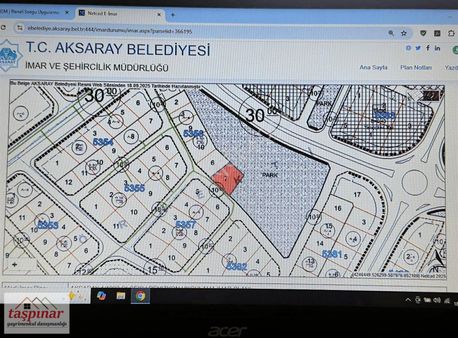 Taşpınar Gayrimenkulden Satılık Selçuklu Mah. 818 M2 Arsa