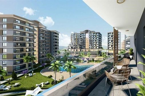 Site İçerisinde Peyzaj Manzaralı 2+1 Satılık Daire