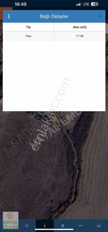 Ufak Yatırımlık İmarlı Yapı Kaydı Bulunan Arsa