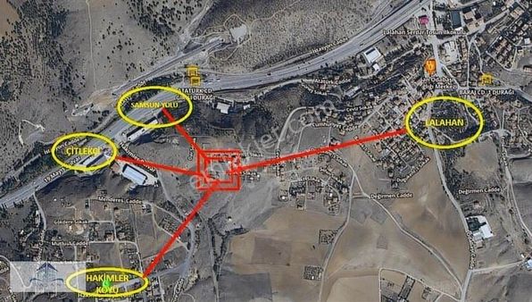 Taşan Gayrimenkul'den Güzel Lokasyonda,merkezde Satılık Arsalar