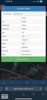 Kocaeli Kandıra Toplucada Yatırımlık İmar Sınırında Tarla