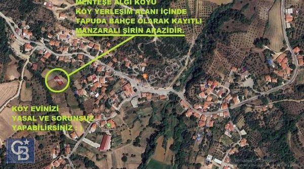 Muğla Menteşe Köyiçinde Satılık 142 M2 Bahçe