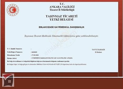 Yaşamkent'de Merkezi Konumda Köşe Başı Kotlu Arsa