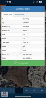 Şok Fiyat Burç Kale Mh. Satılık Yatırımlık Arazi