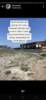 Tetik Emlak'dan 342 Metre Tek Tapu Uygun Fiyat'da Arsa