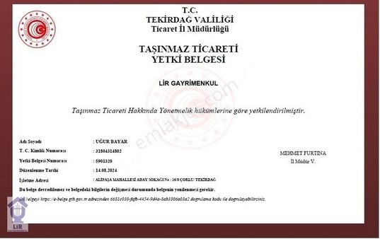 Lir Den Fırsat Küçükkarıştıran Da Satılık 676 M2 Hisse