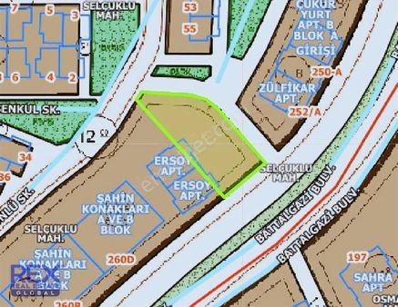 Selçuklu Mah. Anayola Sıfır Konut Parseli