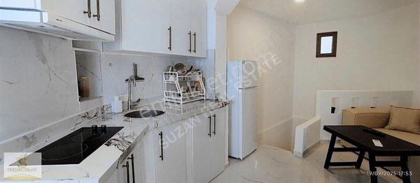 Bodrum Gümbet'te Eşyalı 1+1 Yıllık Kiralık Dubleks Daire