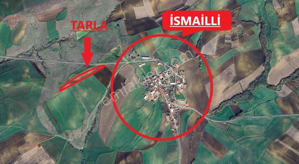 Tekirdağ Hayrabolu İsmailli Mah. Yola Cephe Satılık 175 M2 Hisseli Tarla