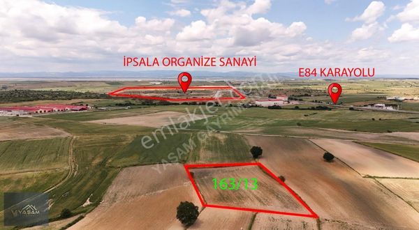 İpsala Organize Sanayide 5590m2 Arazi