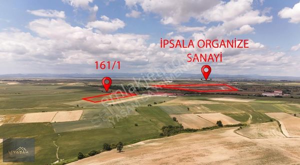 İpsala Organize Sanayide 16.000m2 Arazi