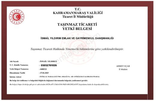 İsmail Yıldırım Gayrimenkul Den Bulanik Mah Satlik 6100 M2 Bag