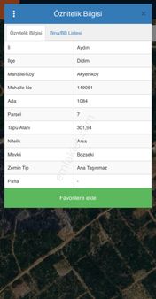 Didim Bozseki Acil Satılık Arsa