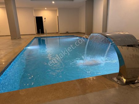 Alanya-mahmutlar Sıfır 1+1 Arakat 50 M² Açık Kapalı Havuz Fitnes Hamam İskan Var.