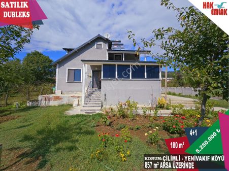 Hak Emlak'tan Çilimli Yenivakıf Köyünde Satılık Müstakil Dubleks