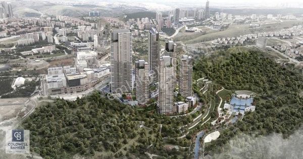 Prime Oran Projesinde Vadi Ve Şehir Manzaralı 4+1 Lüks Daire