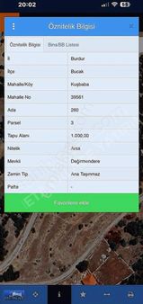 1000 M2 İmarlı Arsa