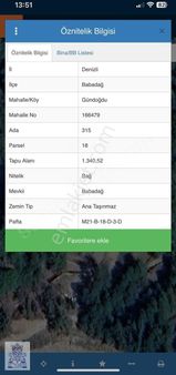 Hermess'den Babadağ Gündoğdu Mah. 1465 M2 Satılık Yayla