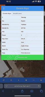 İks Emlaktan Satılık 4 Kat İmarlı Arsa