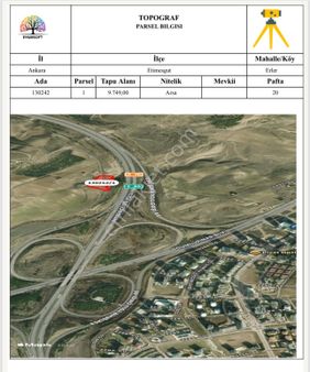 Eşkişehir Yolu Kenarı Yatırımlık 35.07m2 Arsa