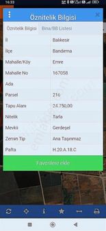 Emre Köyde Fırsat Tarlalar