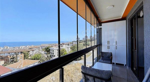 Diamond'an Atakum'da Kiralık Deniz Manzaralı Eşyalı 1+1 Daire