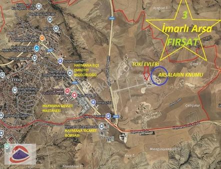 Haymana Kayabaşı'nda 422 M² Müstakil Villa İmarlı Arsa Satılık