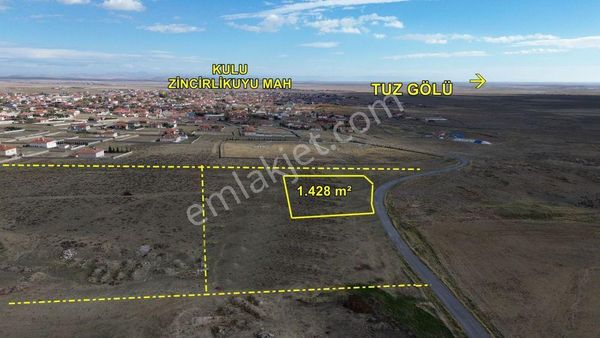 Kulu Zincirlikuyu Da 1.428 M2 Müstakil Tapulu Villa Arsası