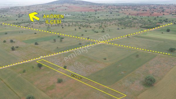 Ağalar Da 2729 M² / Konya / Akören / Ağalar Mah