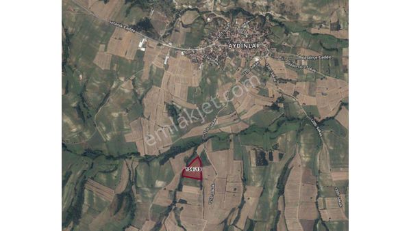 Hayrabolu Aydınlarda Ceviz Bahçesi İçin Hazır 20.400 Arazi