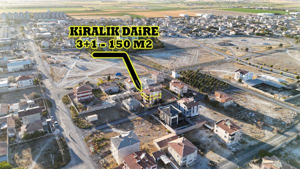 Karapınar Emlak'tan Adalet Mahallesinde Kiralık 3+1 Arakat Daire