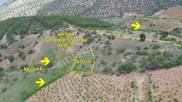Hadim Göynükkışla Da 410 M2 Müstakil Tapulu Bağ