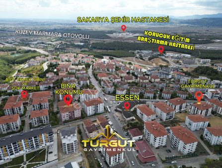 Korucuk Merkez'de Satılık Site İçi 3+1 Daire -turgut Gayrimenkul