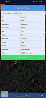 Gölcük Hasaneyin Köyü Satılık Arsa