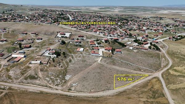 Konya Cihanbeyli Kütükuşağı'nda 576 M² Konut İmarlı Arsa