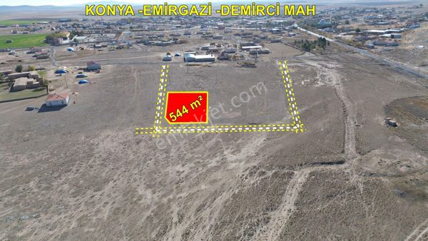 Konya / Emirgazi / Demirci'de 544 M² Konut İmarlı Arsa