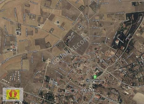 Hacılar'da Köşe 1500 M² 0.20 Emsal İkiye Bölünür - Hesaplı Fiyat