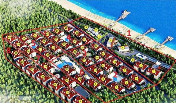 Didim Akbük De Deniz Manzaralı 3+1 Ful Eşyalı Daire 9.250.000 Tl