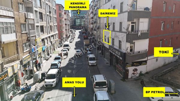 E.gökal Tam Çarşı Merkez Bp Petrol Altı 3+1 Mükemmel Konum Daire