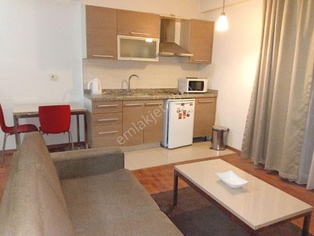 Kare Emlak'tan Akse Yaşam Konutlarında Mobilyalı 1+0 Kiralık Daire