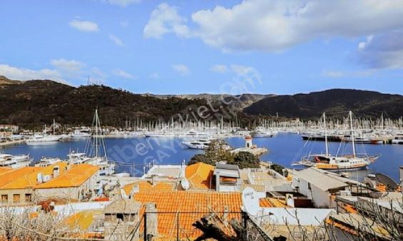 Marmaris Kalede Deniz Manzalı 2+1 Satılık Müstakil Ev