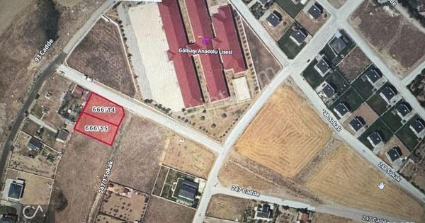 Ankara Gölbaşı Bahçelievler Mah 750 M2 Villa Arsası – Takasa Uygun