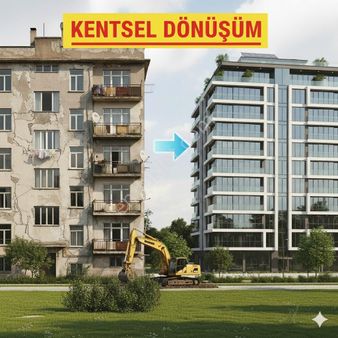 Kızlarpınarı Caddesi Kentsel Dönüşüm Projesi'nde 89 M² Satılık Daire