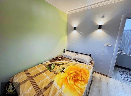 Çağandan Full Eşyalı Atatürk Mah.1+1 Fırsat Balkonlu Ara Kat