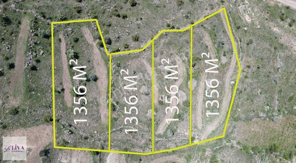 Liva'dan Endürlük'te Taksimli Manzaralı 1356 M² Arsa