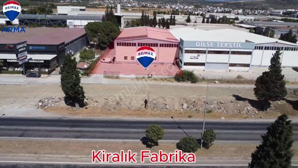 Yazıbaşı Mah İzmir Aydın Yoluna Cepheli Kiralık Fabrika