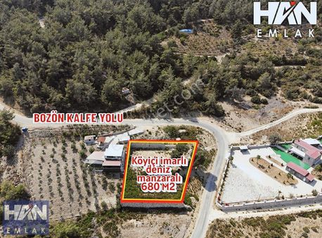 Han Emlak'tan Bozön Kalfe'de Köy İçi İmarlı Manzaralı 680m2 Arsa