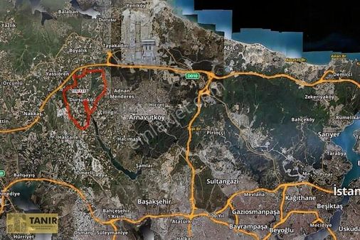 Arnavuköy De Kanal İstanbula Yakın Havalanı Civarında Arsa