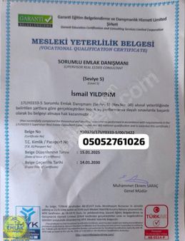 İsmail Yıldırımdan Yeni Yapı Çukurova Karşısı Satılık 3+1 Daire