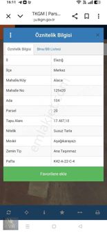 Alaca Köyünde Satılık 17 Donum Yatırımlık Tarla